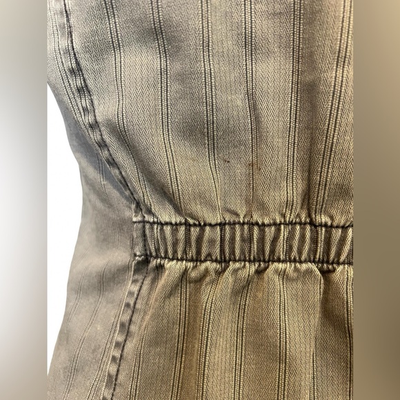 Vintage Urban Outfitters faded army green tan button Jacket Y2K women’s small - Picture 5 of 7